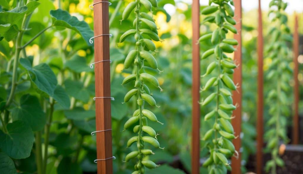 8 Steps Square Foot Gardening For Pole Beans