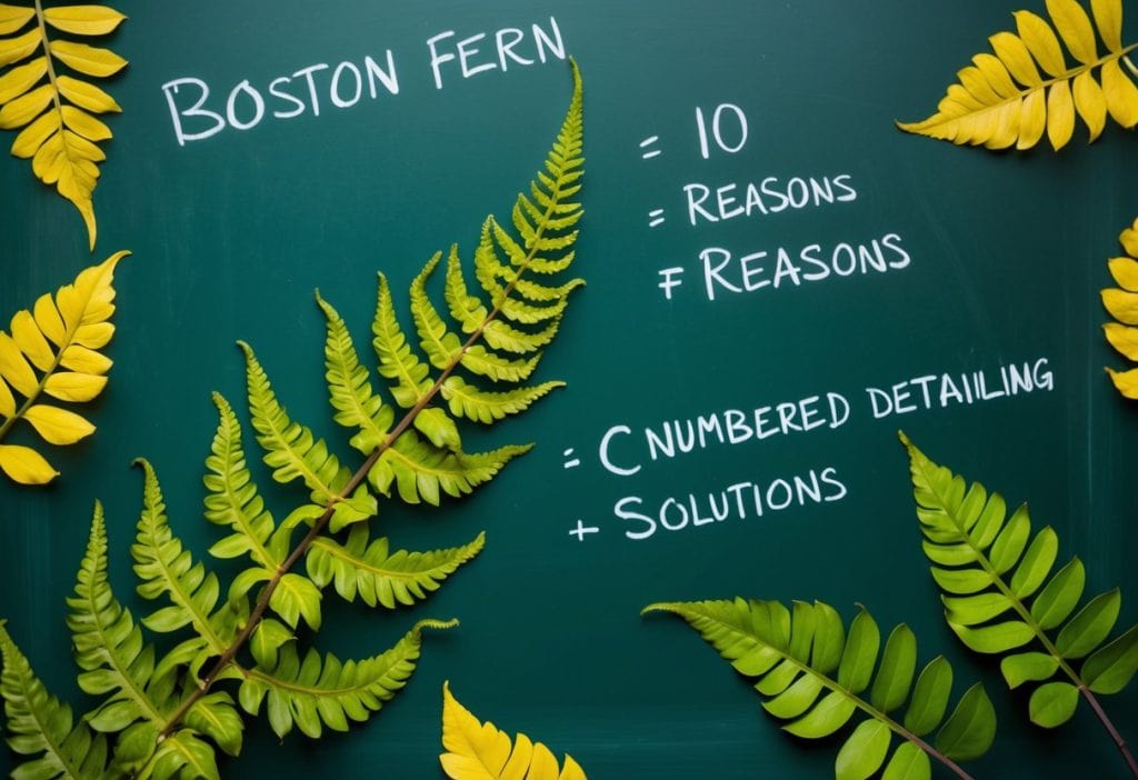 Why Is My Boston Fern Losing Leaves