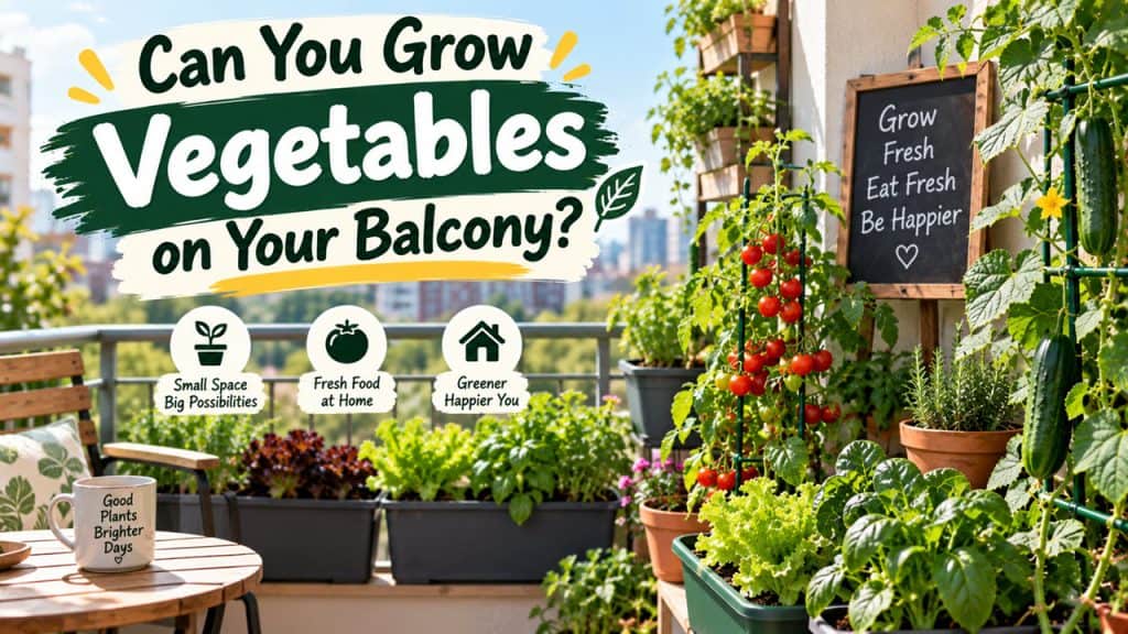 Can You Grow Vegetables on Your Balcony