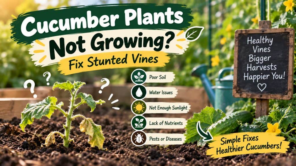 Cucumber Plants Not Growing 1 Cucumber Plants Not Growing