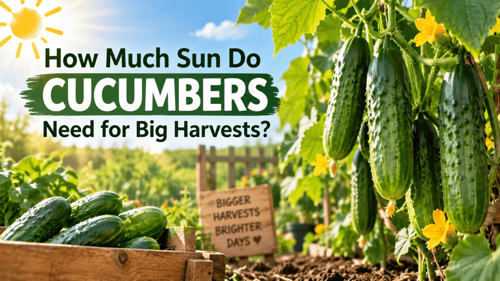 How Much Sun Do Cucumbers Need for Big Harvests