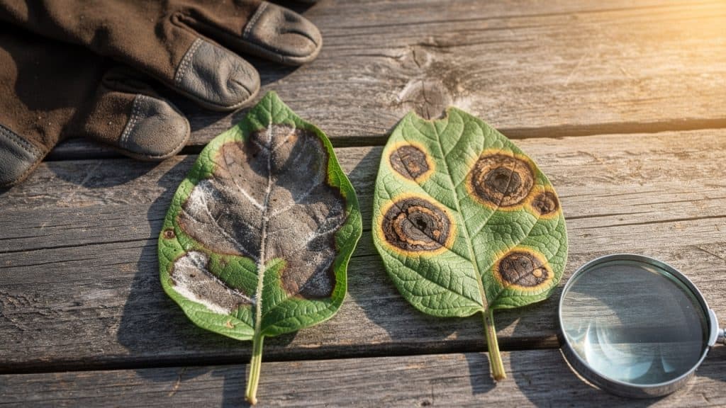 Potato Leaves Turning Black