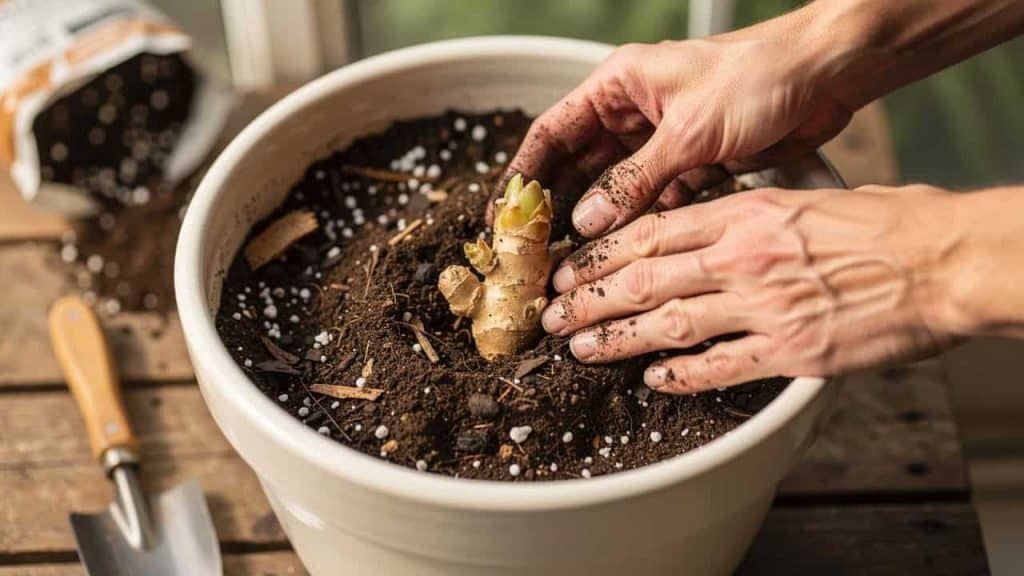 Growing Ginger in Pots