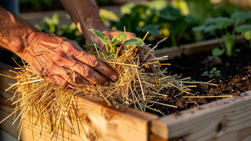 Mulch Vegetable Garden